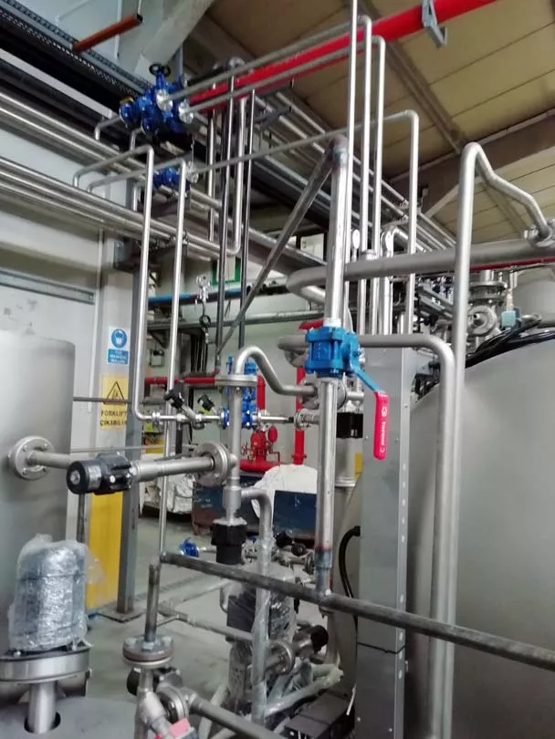 Paslanmaz Proses Tesisatı